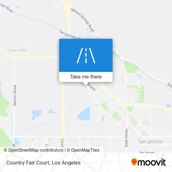 Country Fair Court map