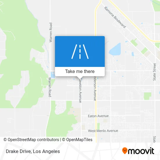 Drake Drive map