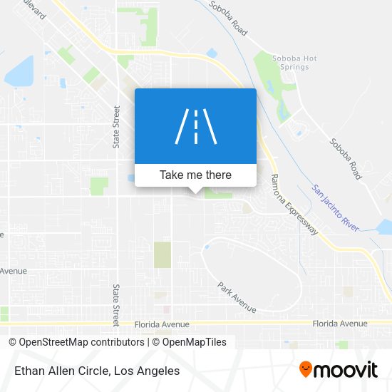 Mapa de Ethan Allen Circle