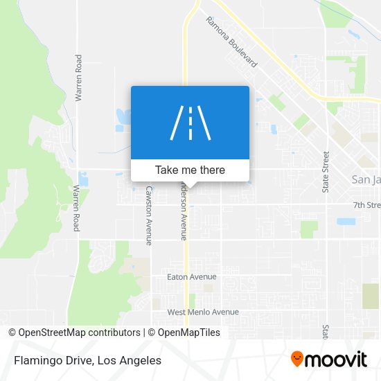 Mapa de Flamingo Drive