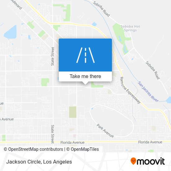 Mapa de Jackson Circle