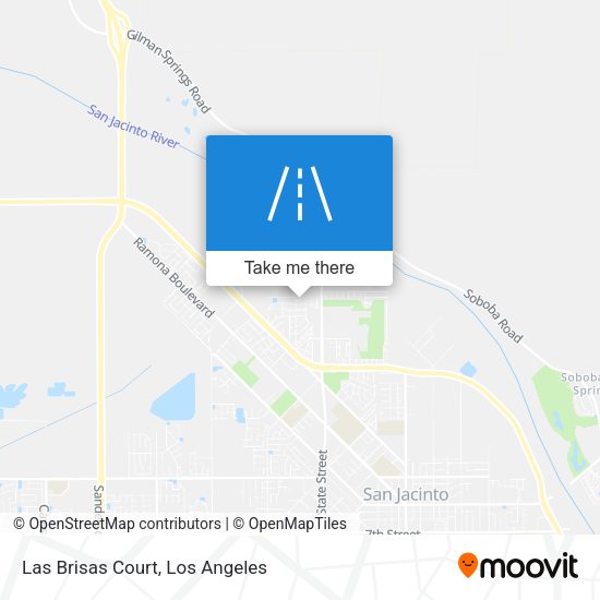 Las Brisas Court map