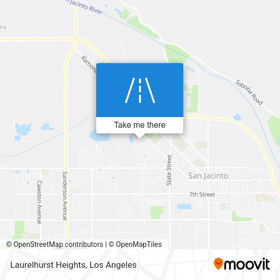 Laurelhurst Heights map