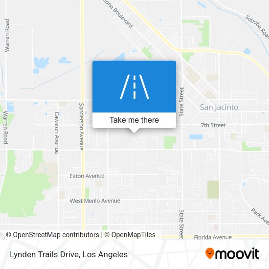 Lynden Trails Drive map