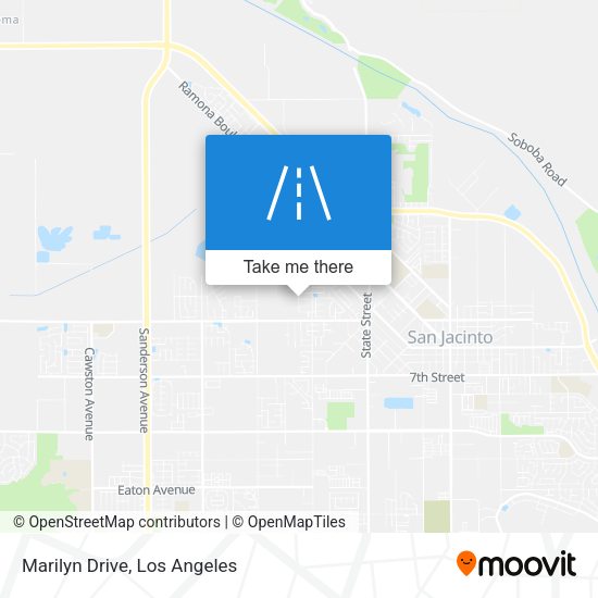 Mapa de Marilyn Drive