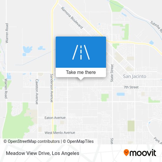 Mapa de Meadow View Drive