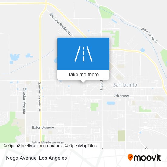 Mapa de Noga Avenue