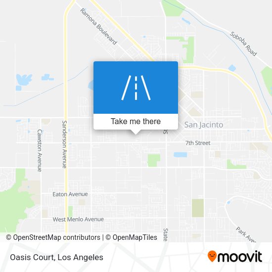 Mapa de Oasis Court