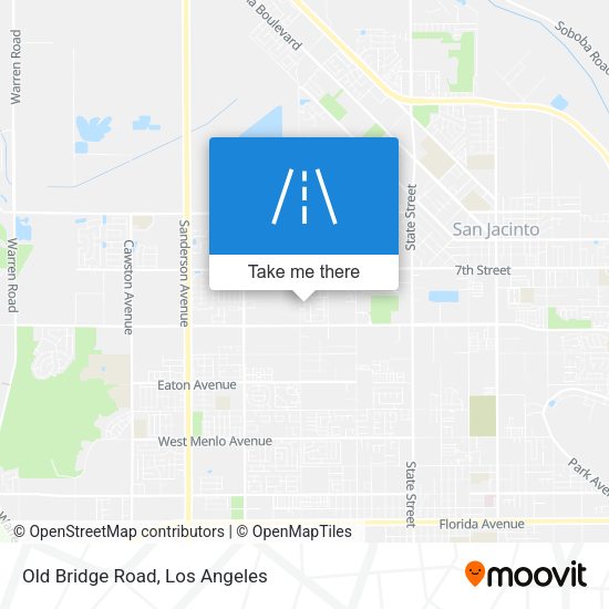 Mapa de Old Bridge Road