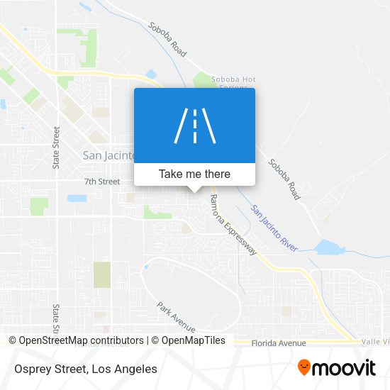 Mapa de Osprey Street