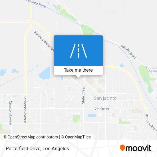 Porterfield Drive map