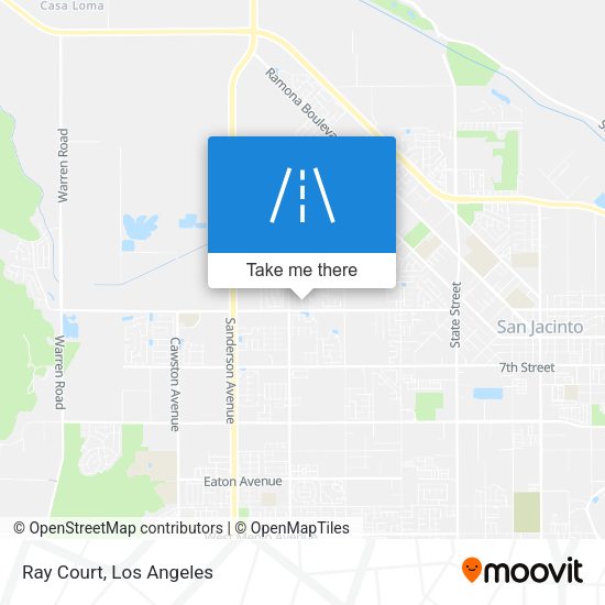 Mapa de Ray Court