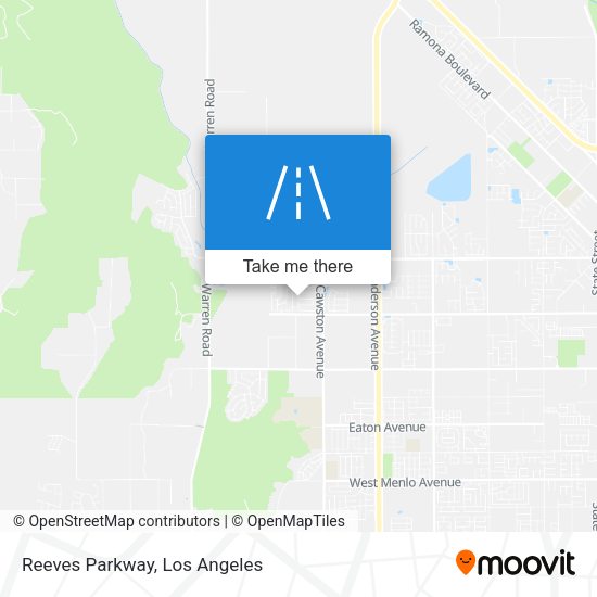 Mapa de Reeves Parkway