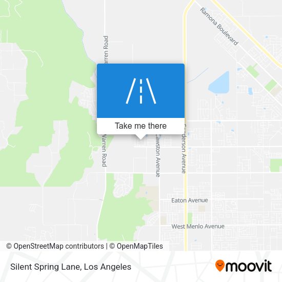 Mapa de Silent Spring Lane