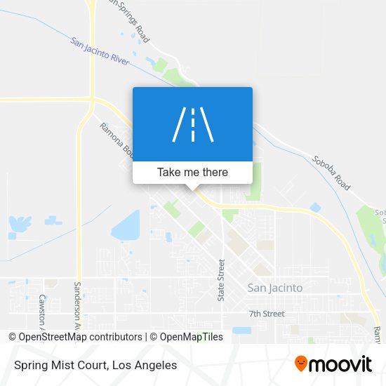 Spring Mist Court map