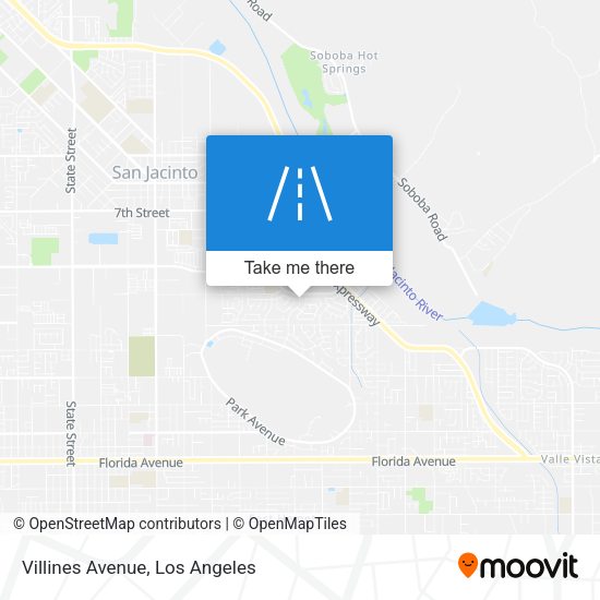 Mapa de Villines Avenue