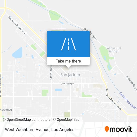 Mapa de West Washburn Avenue