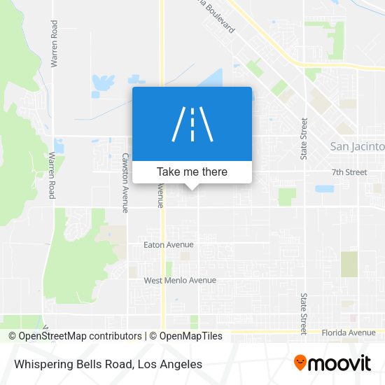 Mapa de Whispering Bells Road