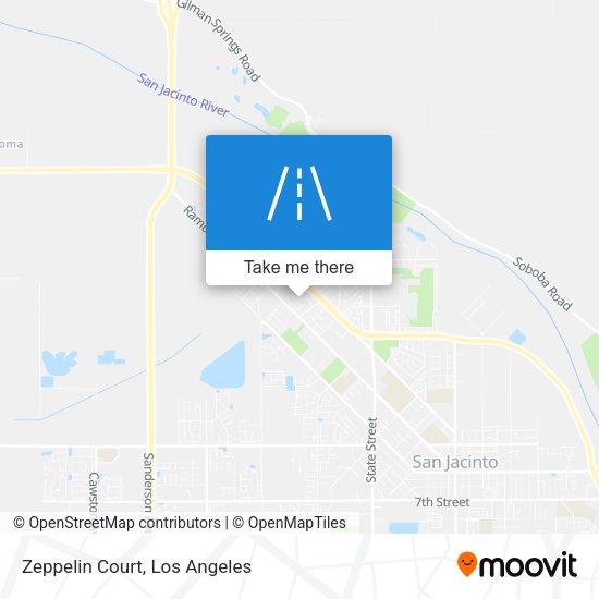 Mapa de Zeppelin Court