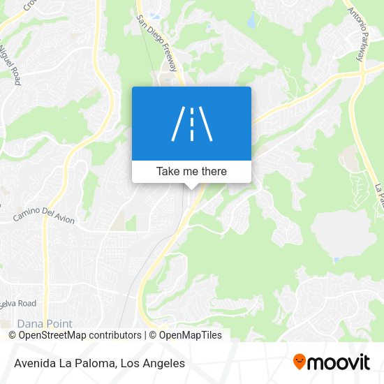 Mapa de Avenida La Paloma