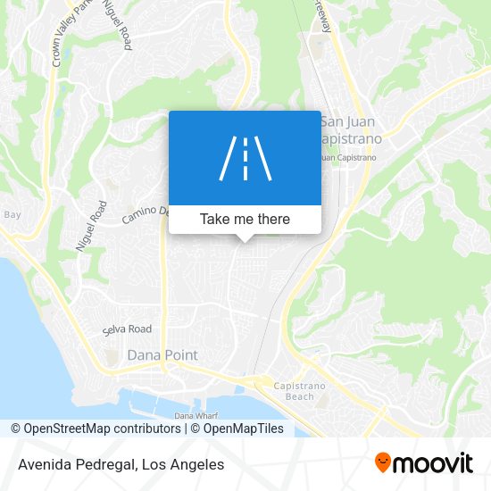 Mapa de Avenida Pedregal