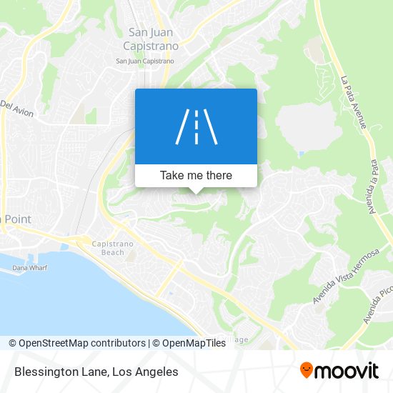 Mapa de Blessington Lane