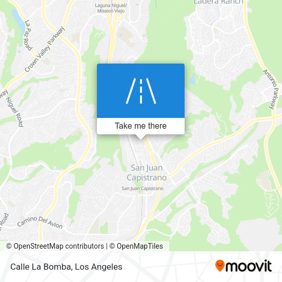 Mapa de Calle La Bomba