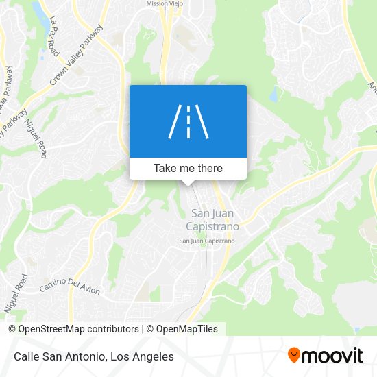Calle San Antonio map