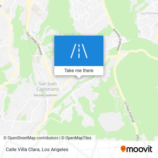 Calle Villa Clara map