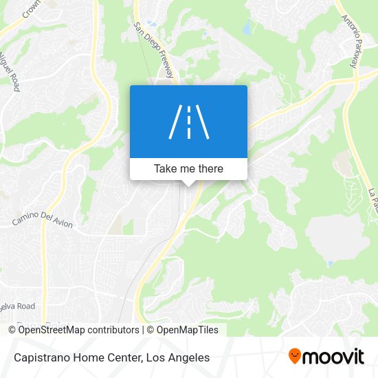 Mapa de Capistrano Home Center