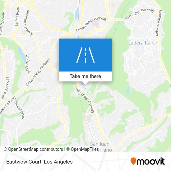 Mapa de Eastview Court
