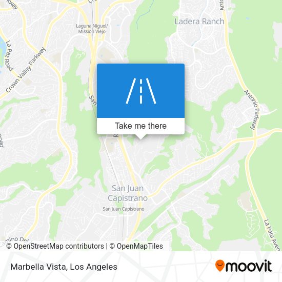 Mapa de Marbella Vista