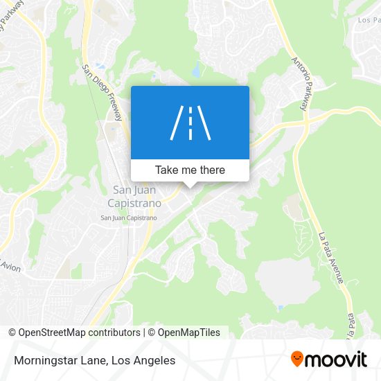 Mapa de Morningstar Lane