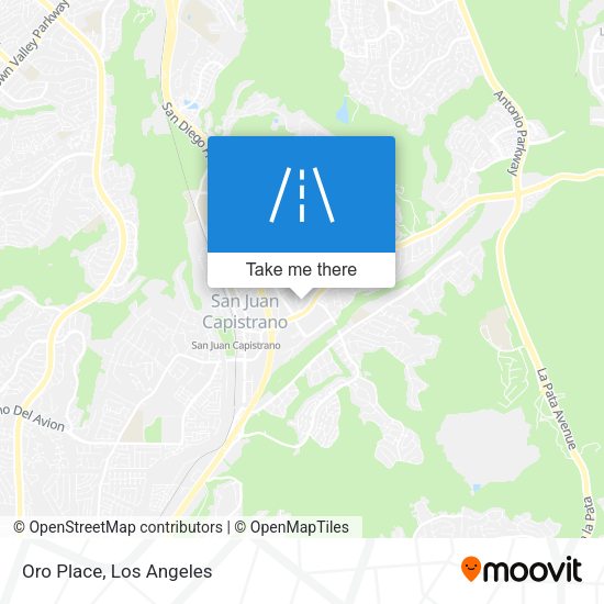 Mapa de Oro Place