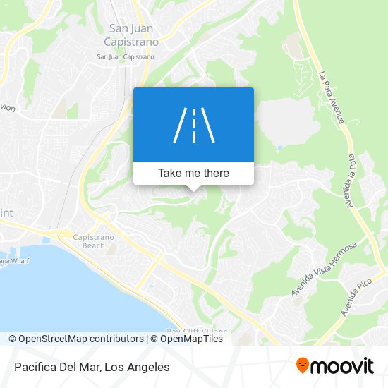 Mapa de Pacifica Del Mar