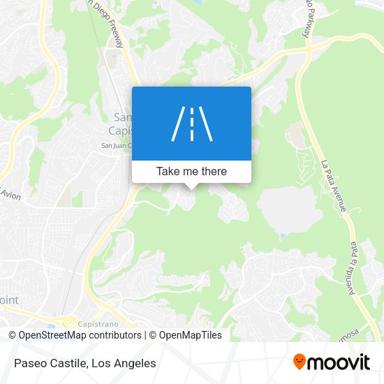 Mapa de Paseo Castile