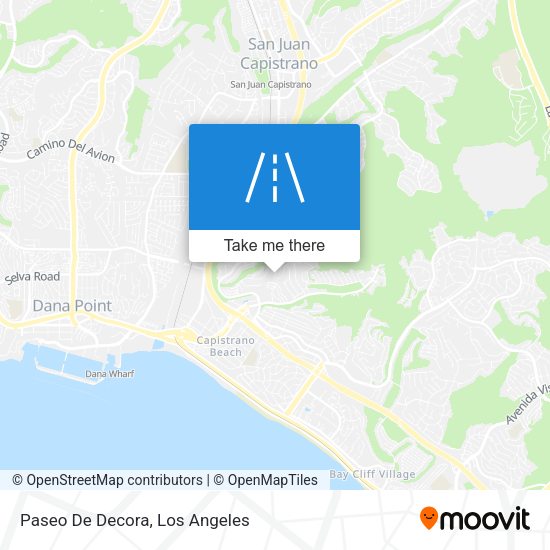 Mapa de Paseo De Decora