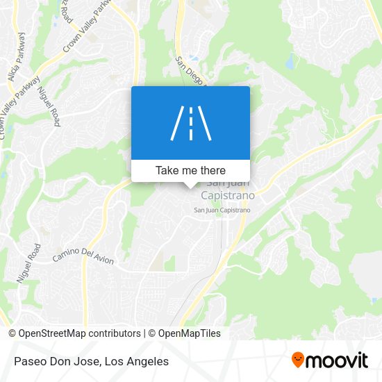 Mapa de Paseo Don Jose