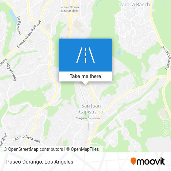 Mapa de Paseo Durango