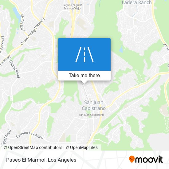 Mapa de Paseo El Marmol