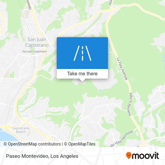 Paseo Montevideo map