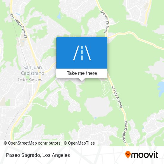 Mapa de Paseo Sagrado