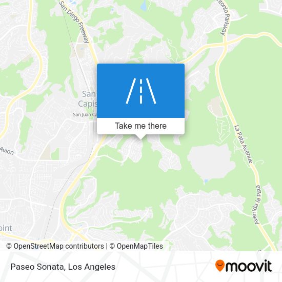 Mapa de Paseo Sonata
