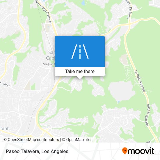 Mapa de Paseo Talavera