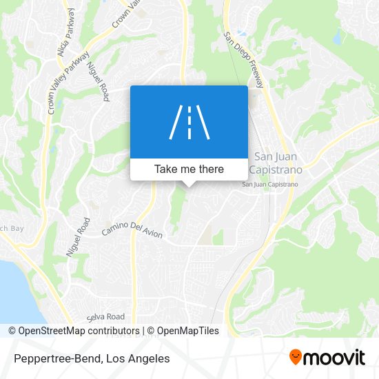 Mapa de Peppertree-Bend