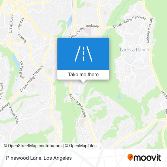 Mapa de Pinewood Lane