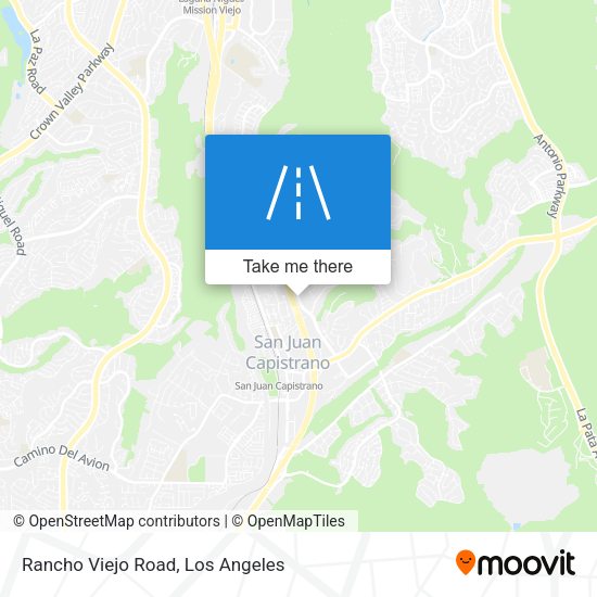 Rancho Viejo Road map