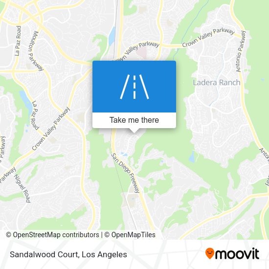 Sandalwood Court map