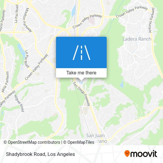 Mapa de Shadybrook Road