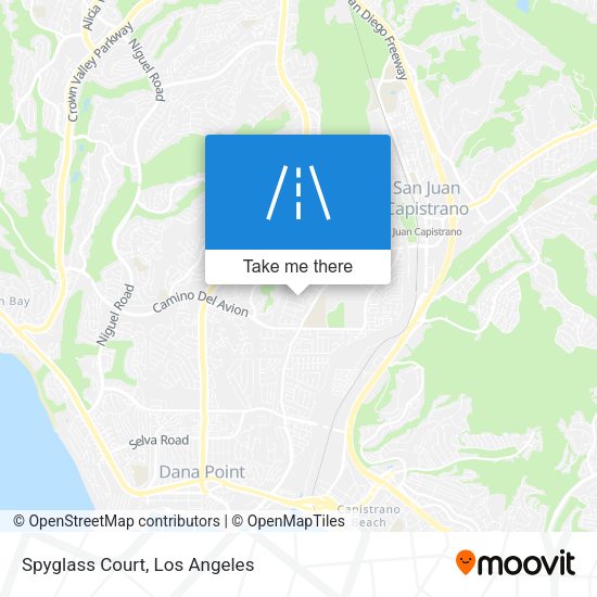 Mapa de Spyglass Court